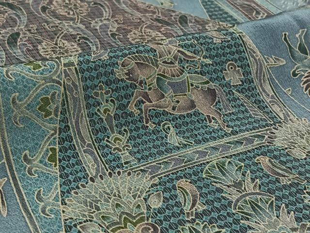 鳥獣花文 ロング丈