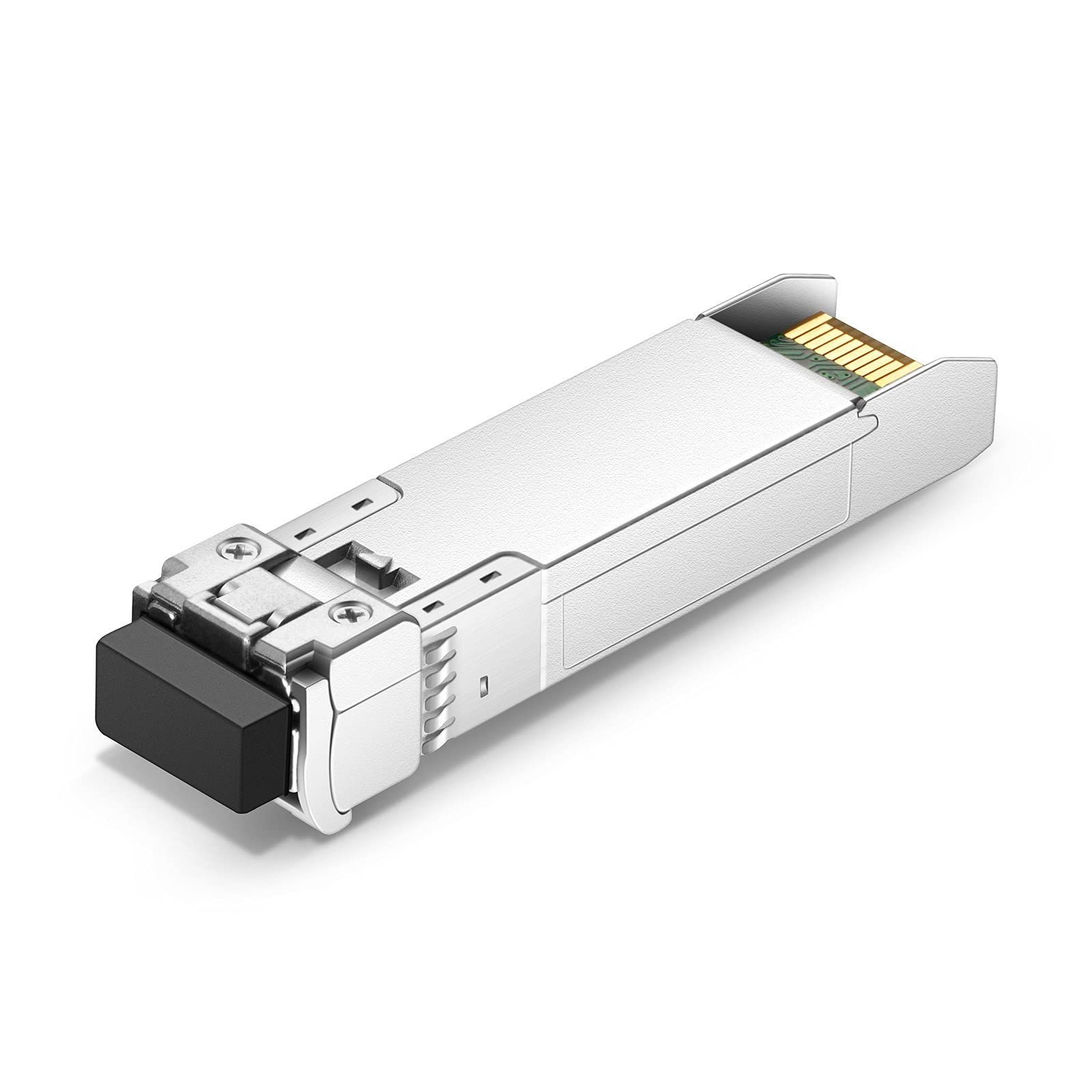 【特価】QSFPTEK 10G SFP+ モジュール、ミニ Gbic LC シングルモード 10GBASE-LR SFP+ トランシーバー ...