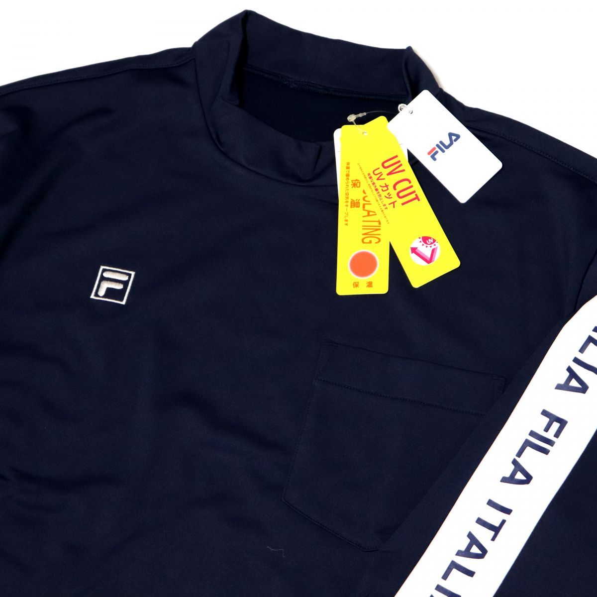☆フィラ ゴルフ FILA GOLF 新品 メンズ 保温 UVカット 裏起毛