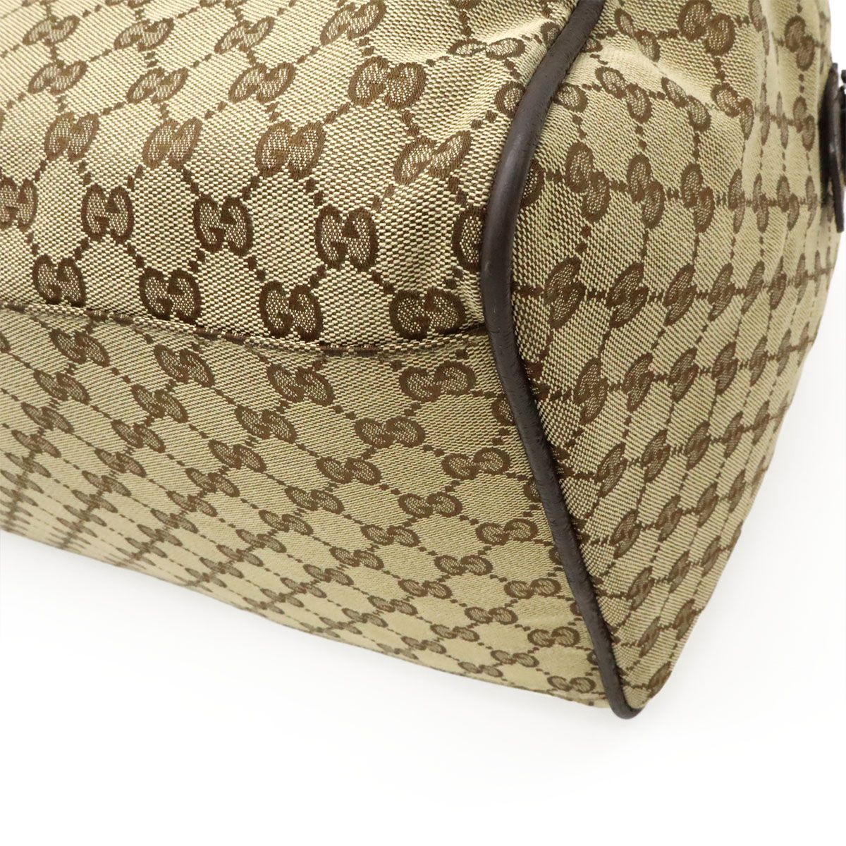 GUCCI グッチ GGキャンバス シェリーライン ボストンバッグ ショルダー