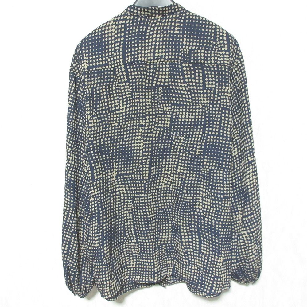 美品 theory luxe セオリーリュクス bubble yana ブラウス 03-1108230 サイズ38 ネイビー ベージュ レディース 古着 中古 美品 theory luxe セオリーリュクス bubble yana ブラウス 03
