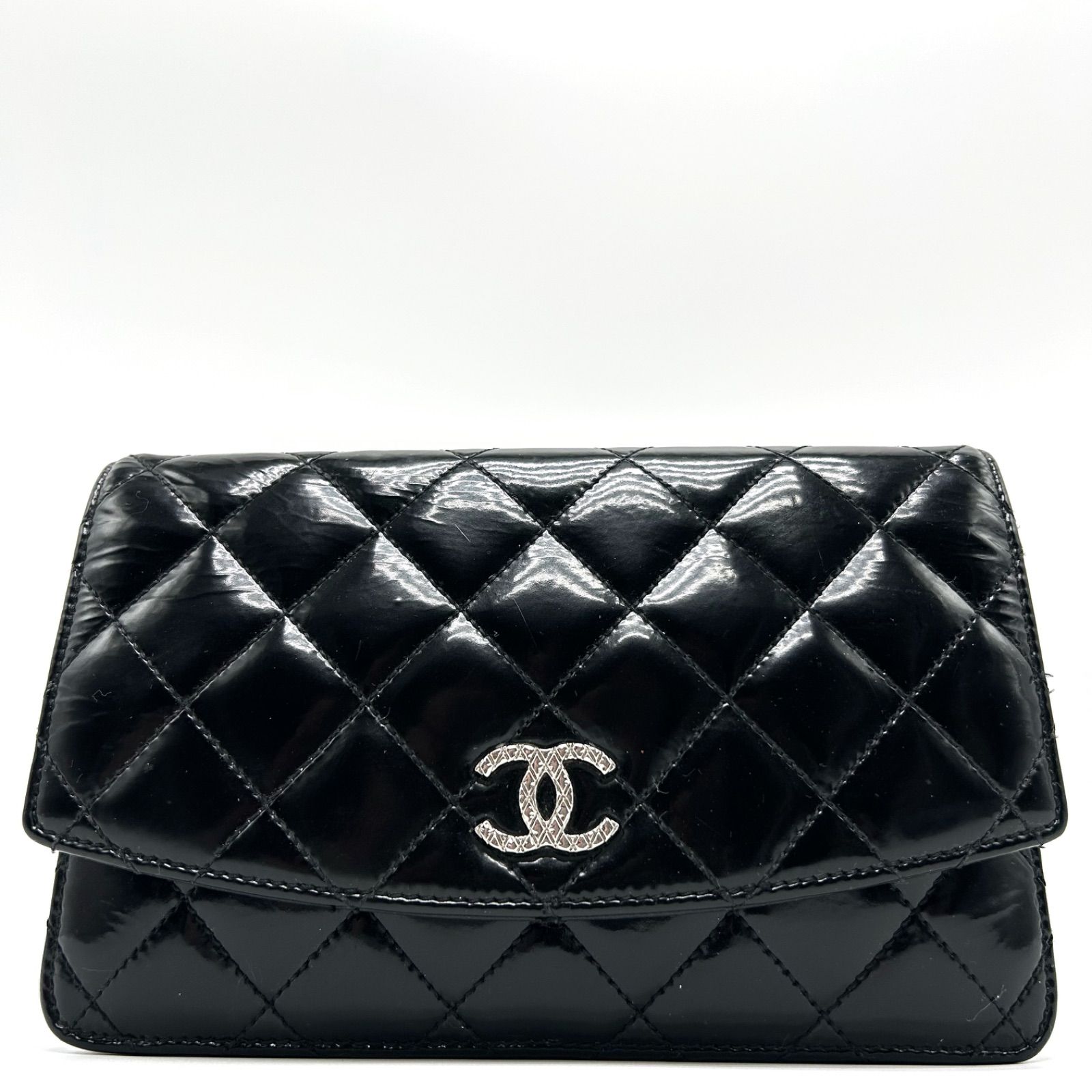 美品 CHANEL シャネル チェーン ショルダーバッグ ポーチ