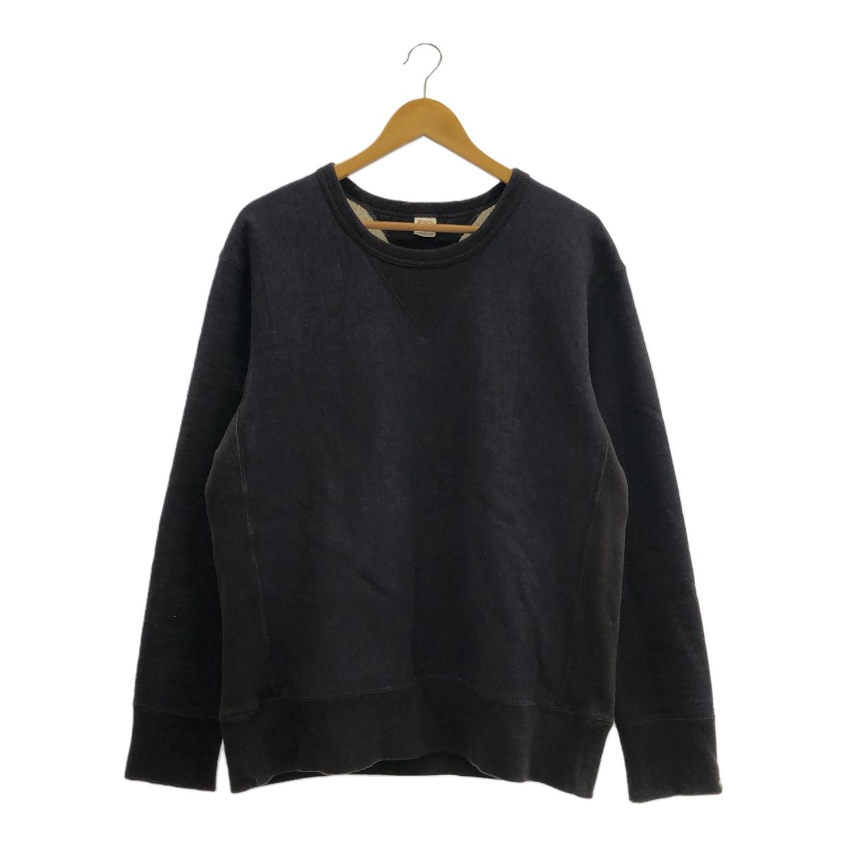 UES ウエス ニュープカラスウェット 70RW-DU_5 ネイビー size5 XL 両Vスウェット アメカジ