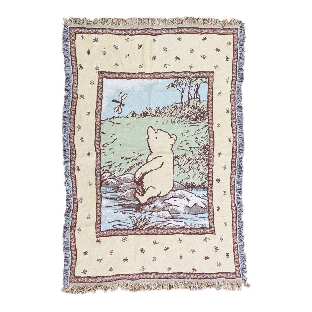 USA製 vintage Disney ディズニー くまのプーさん ラグ