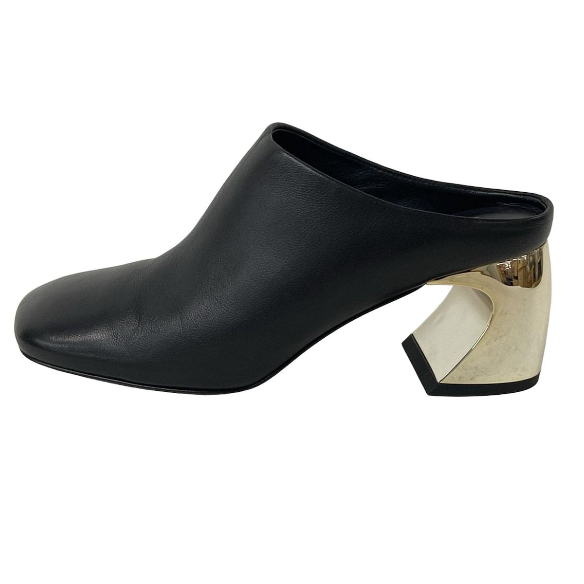 3.1 Phillip lim スリーワンフィリップリム ミュール 36 - 黒 レザー