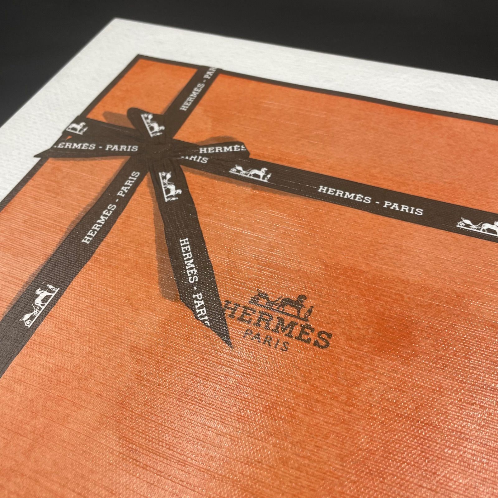 ◇ オリバーガル ◇ Perfect Orange Gift エルメス キャンバスアート