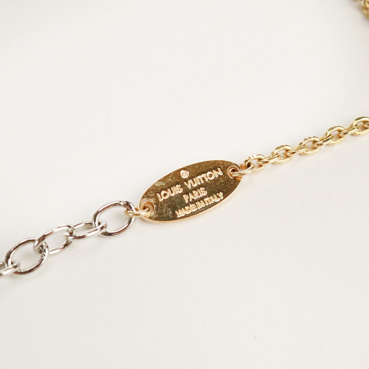 LOUIS VUITTON ルイヴィトン ロゴマニア ネックレス M68074 ネックレス 