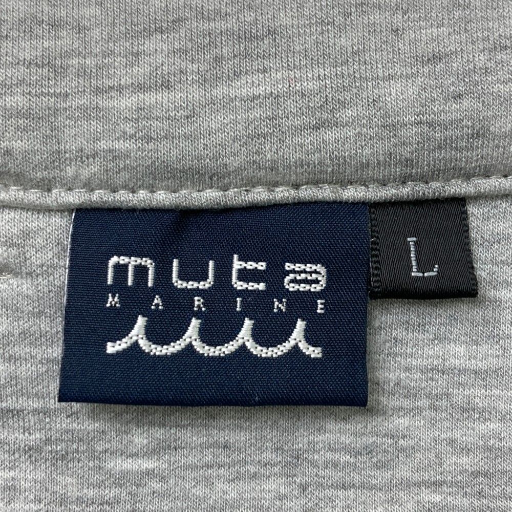 サイズ：L MUTA MARINE ムータマリン  切替パンツ  グレー系 [240101421580] ゴルフウェア メンズ ストスト サイズ：L MUTA MARINE ムータマリン 切替パンツ グレー系