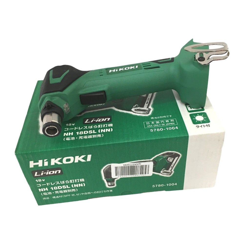 人気 △△HiKOKI ハイコーキ コードレス式バラ釘打機 NH18DSL