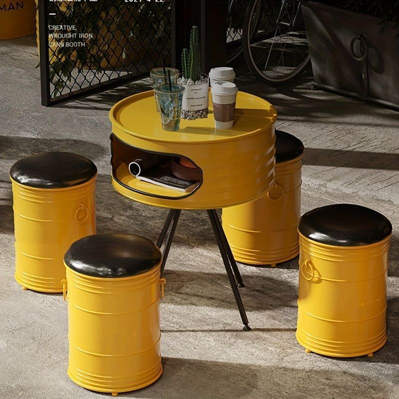 М　ドラム缶テーブル 未使用 ドラム缶 テーブル