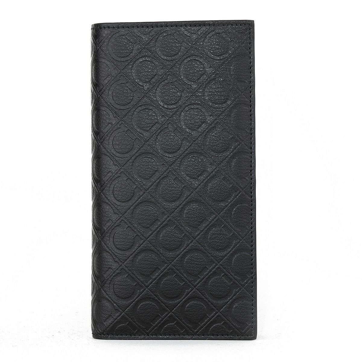 新品 フェラガモ FERRAGAMO 長財布 EMBOSSED WALLET ネロ 【公式通販】