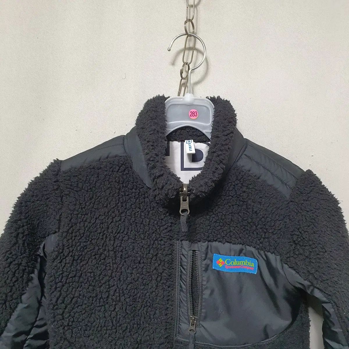 【雷市場（ポンジャン）商品韓国直送】 N ー 283 Columbia(コロンビア) キッズ リバーシブル ボア ジップアップ XS ( 6 7 3/ 120 )