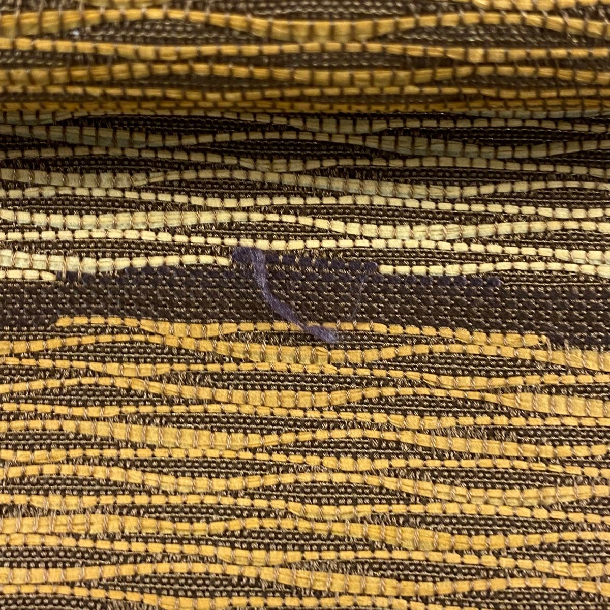 袋帯 秀品 幾何学模様 金通し 茶色 六通 正絹 【中古】 - メルカリ