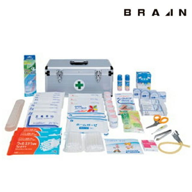 BRAIN 3214 災害多人数用救急箱 20人用 | 防災 災害 非常 非常時 対策 備蓄 台風 地震 暴風 災害用 対策 避難 グッズ 避難用