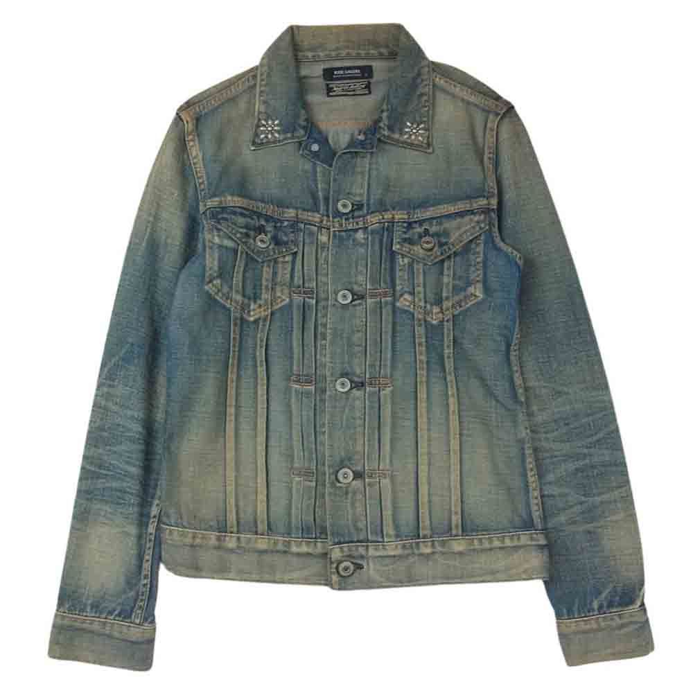 RUDE GALLERYルードギャラリー　 デニムジャケット RUDE GALLERY ルードギャラリー rudegallery RG JEAN JKT WASHED DENIM