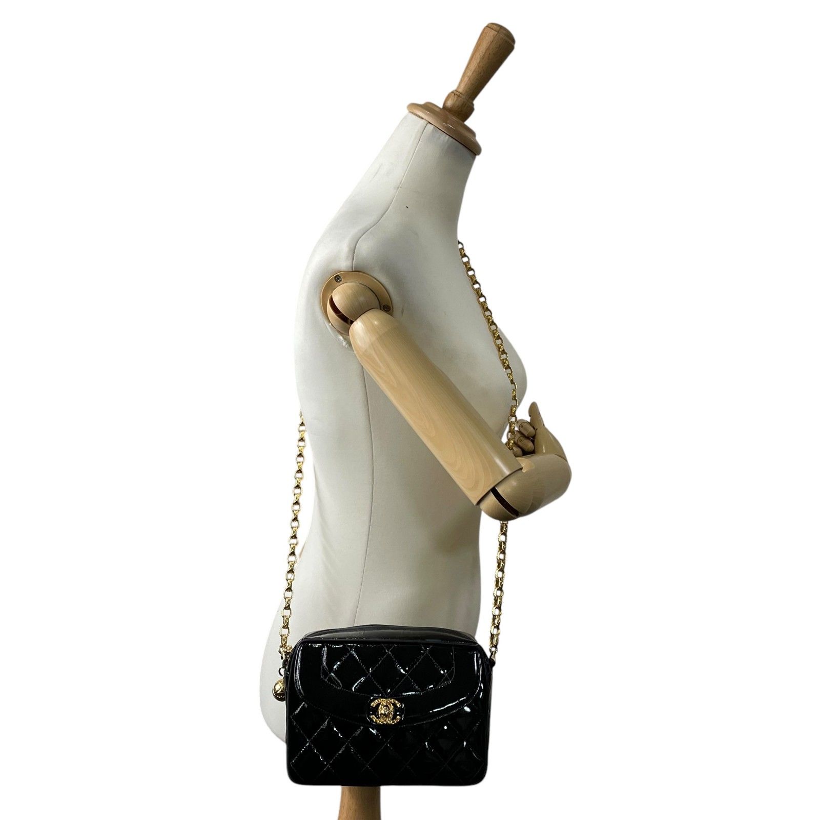 美品】CHANEL シャネル マトラッセ チェーンショルダー ショルダー  