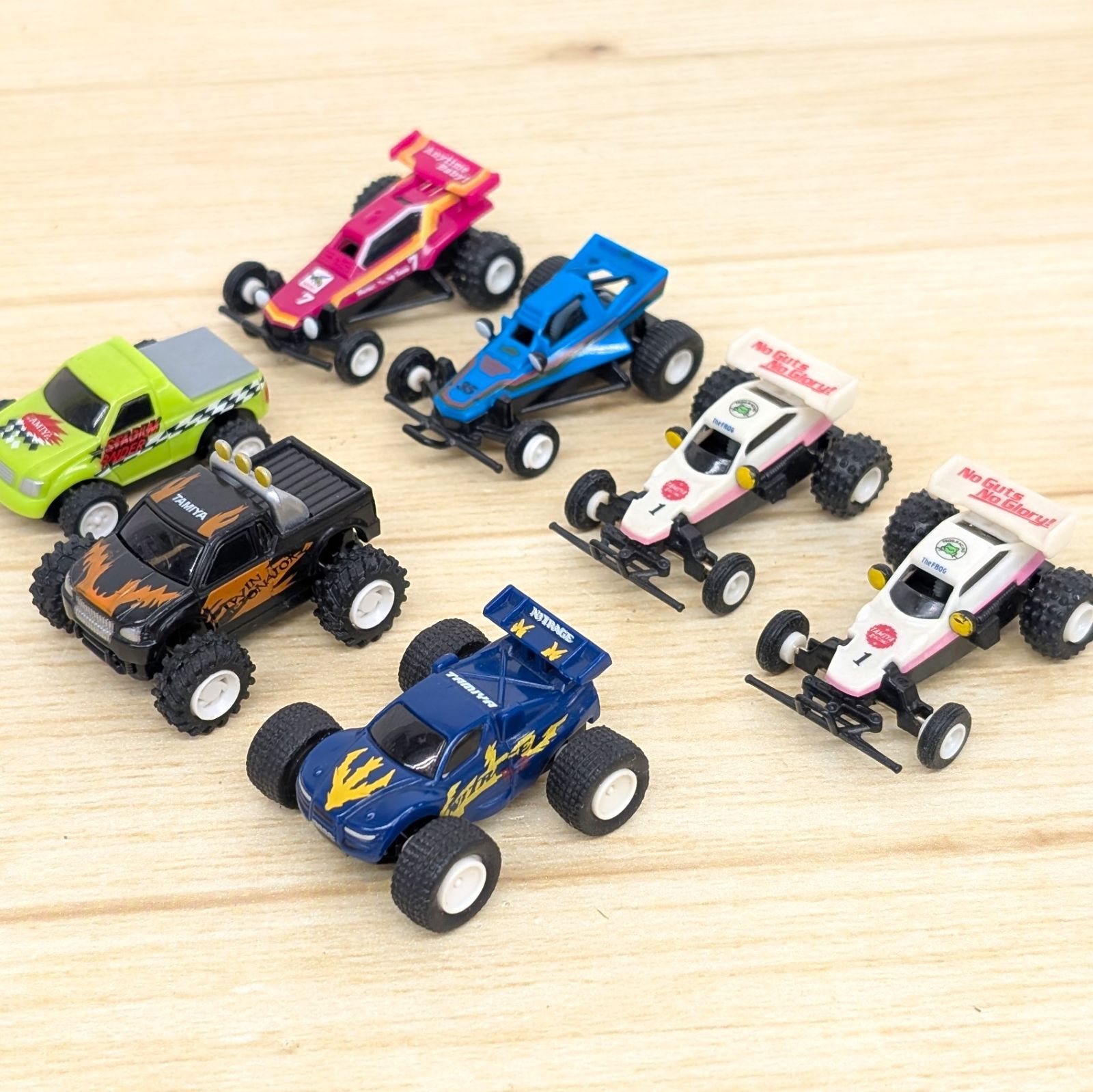 タミヤRCカー ミニチュア プルバックカーコレクション まとめ売り 7個