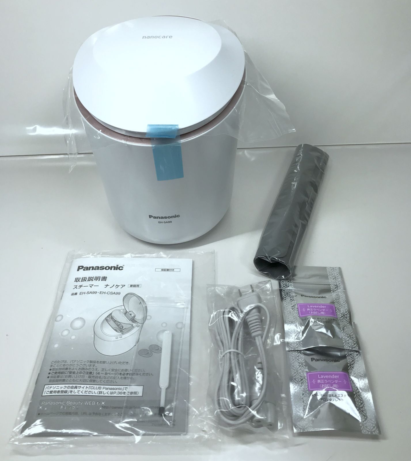 【美品／中古品】Panasonic EH-SA99-P 概要 スチーマー ナノケア / W温冷エステ EH-SA99 | フェイス