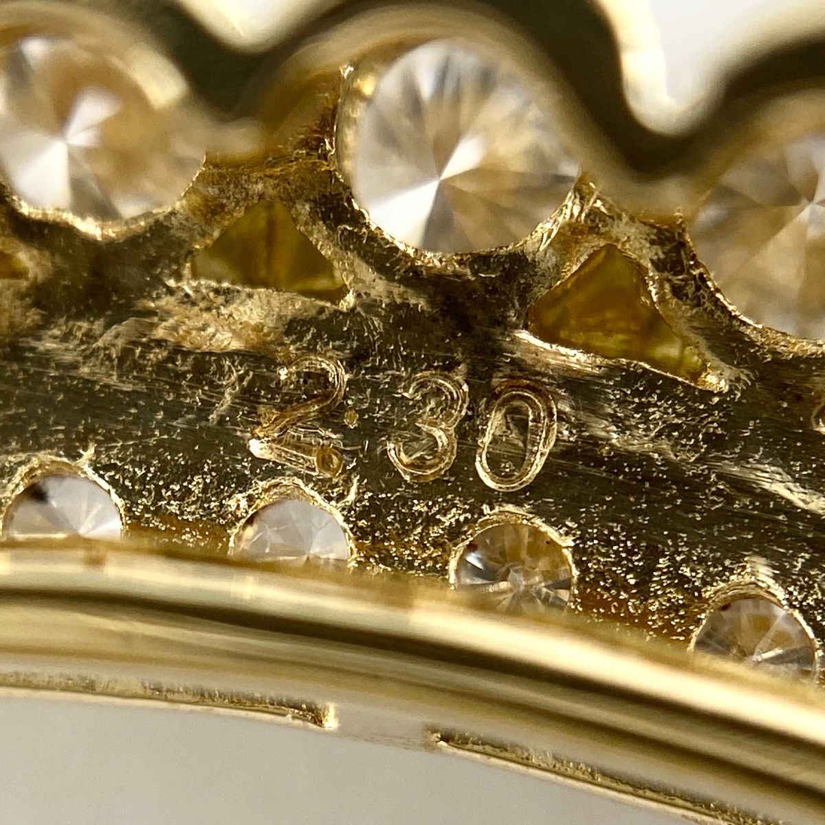 k18 ダイヤモンド タイピン TASAKI タサキ K18 ダイヤモンド タイピン