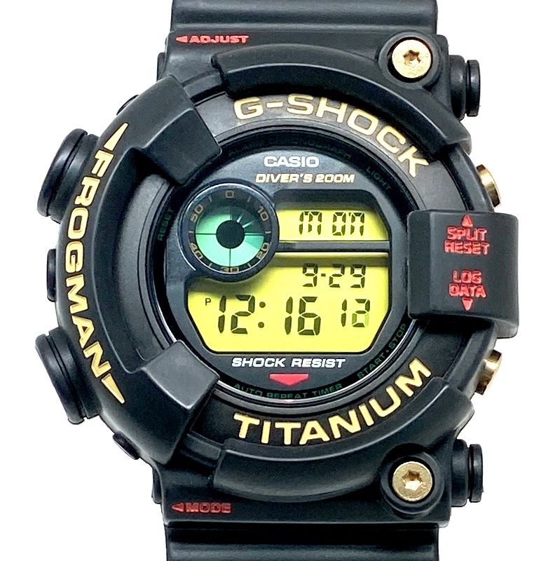 G-SHOCK ジーショック DW-8201NT-1 7th FROGMAN フロッグマン誕生7周年記念 初代カラー チタンケース 2000年11月発売