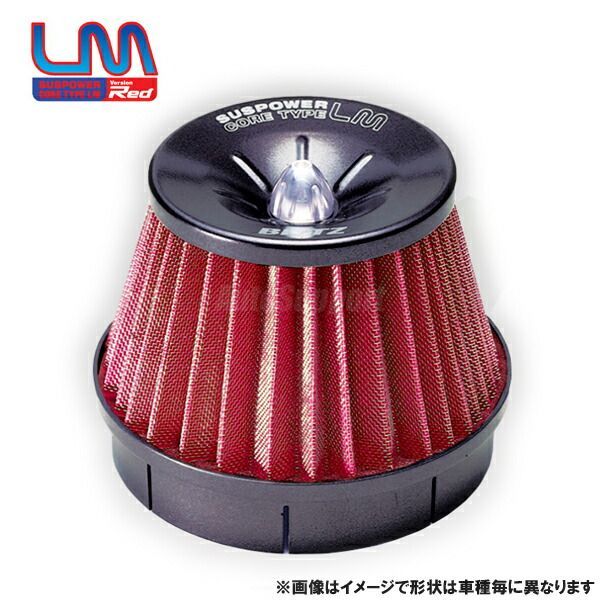 BLITZ ブリッツ サスパワーコアタイプLM-RED キノコ型エアフィルター エアクリーナー TOYOTA トヨタ シエンタ NCP81G 59142