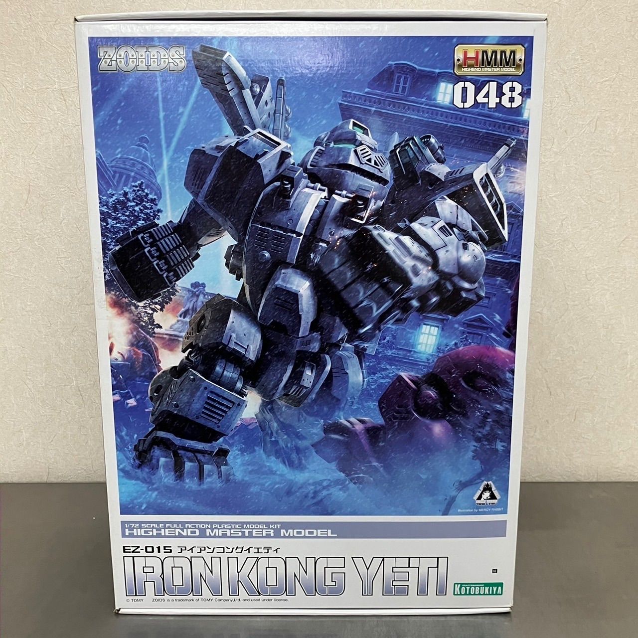 ZOIDS HMM 048 EZ-015 1/72 スケール アイアンコングイエティ