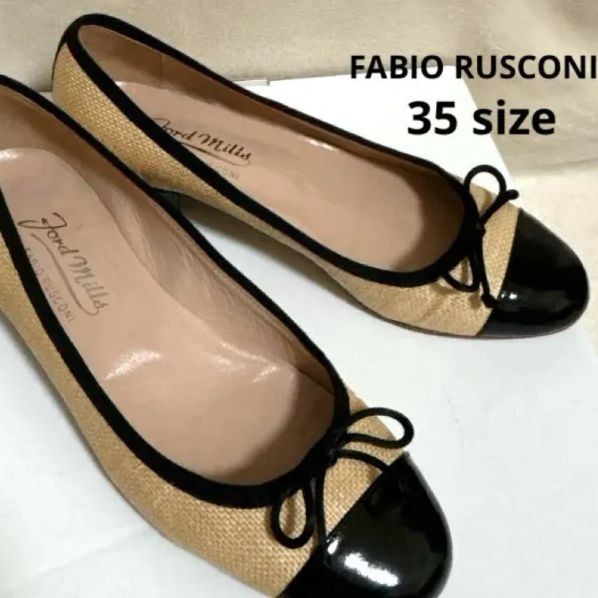 FABIO RUSCONI バレエシューズ パンプス フラット セール】FABIO RUSCONI / TALIA / フラットバレエシューズ