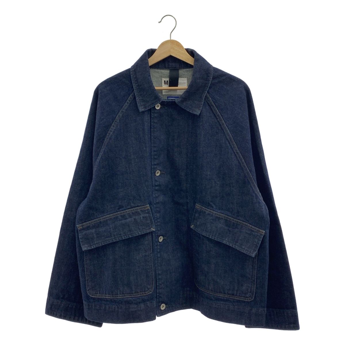MHL. | エムエイチエルマーガレットハウエル | CANTONOVERALLS | デニム カバーオール ジャケット | インディゴ | メンズ