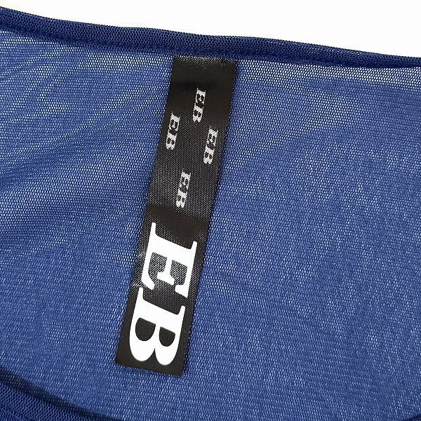 未使用品 EIKO KONDO 異素材 シースルーデザイン ロングカットソー L anc エターナリーブレイズ エイココンドウ EB EIKO KONDO カットソー