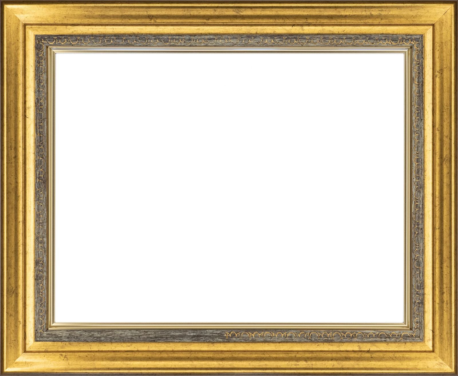 Color:ゴールド_Size:F4 油彩用額縁 8164 UVカットアクリル MDF