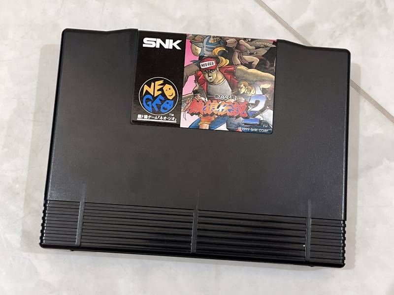 SNK ネオジオ ROM 餓狼伝説2 新たなる闘い 取説付 NEO-GEO ゲームソフト