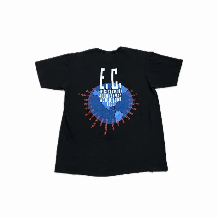 ERIC CLAPTONのワールド　ツアー1 990 Ｔシャツ 90年代 ERIC CLAPTON エリック・クラプトン WORLD TOUR 1998