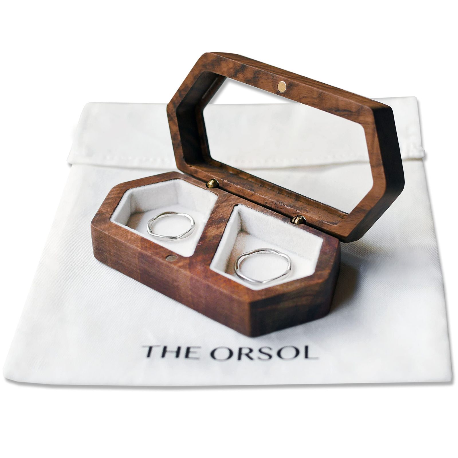 人気を誇る THE ORSOL リングケース 指輪ケース ピアスケース ジュエリー収納 旅行 5259.33円 その他