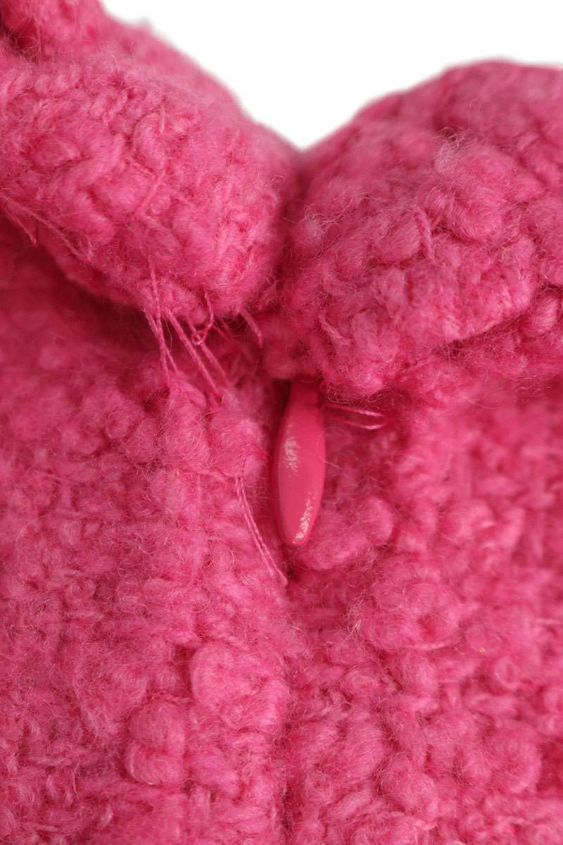 XB3VAY966U3 Vポケットツイード半袖ワンピース