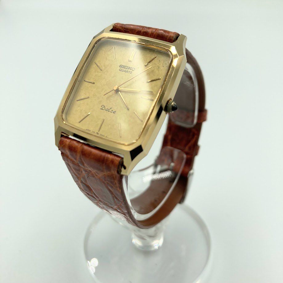 Seiko Dolce 7731-5040 NSA Stainless Steel Back Quartz Mens