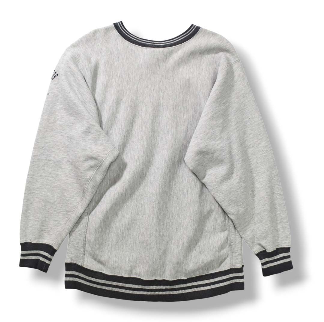 champion リバースウィーブ　90s 刺繍タグ　2段アーチ　アメリカ製 刺繍タグ】 90sヴィンテージ USA製 チャンピオン Champion 2段