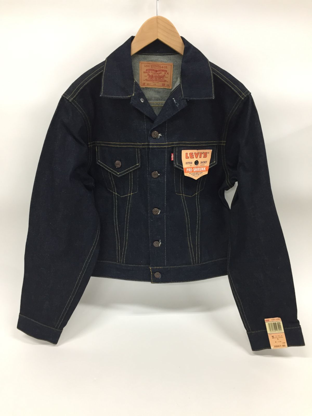 Levi's 90's 557xx 3rd 復刻 デニムジャケット デットストック Levi's 90's 557xx 3rd 復刻 デニムジャケット デットストック