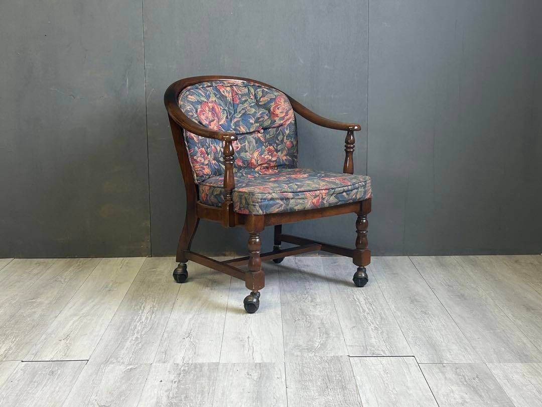 karimoku カリモク ソファ チェア イス コロニアル ラタン 肘掛け椅子 karimoku カリモク ソファ チェア イス コロニアル ラタン