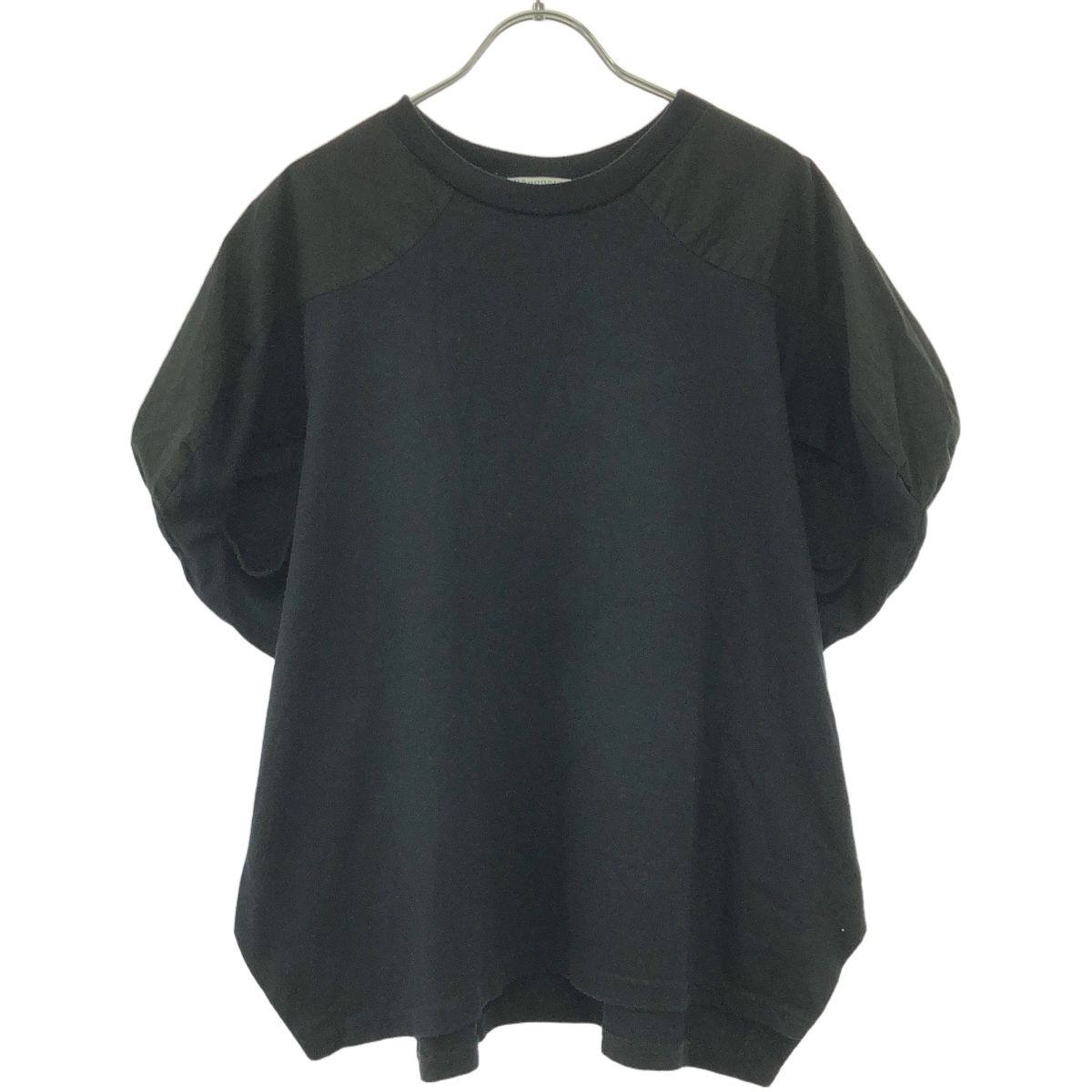nagonstans ナゴンスタンス 24AW curve t-shirt ラウンドTシャツ 470HA880-1650 ブラック M