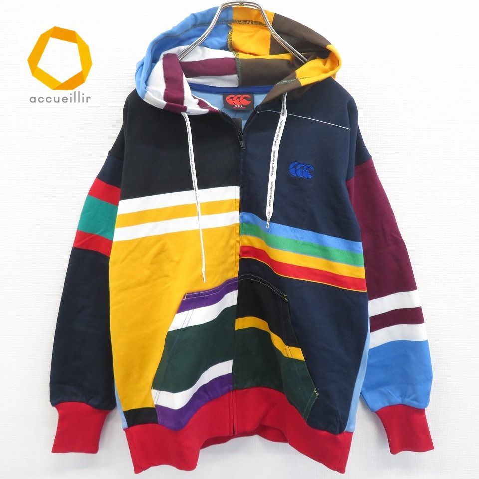 カンタベリー CANTERBURY ラガー ジップアップ スウェット