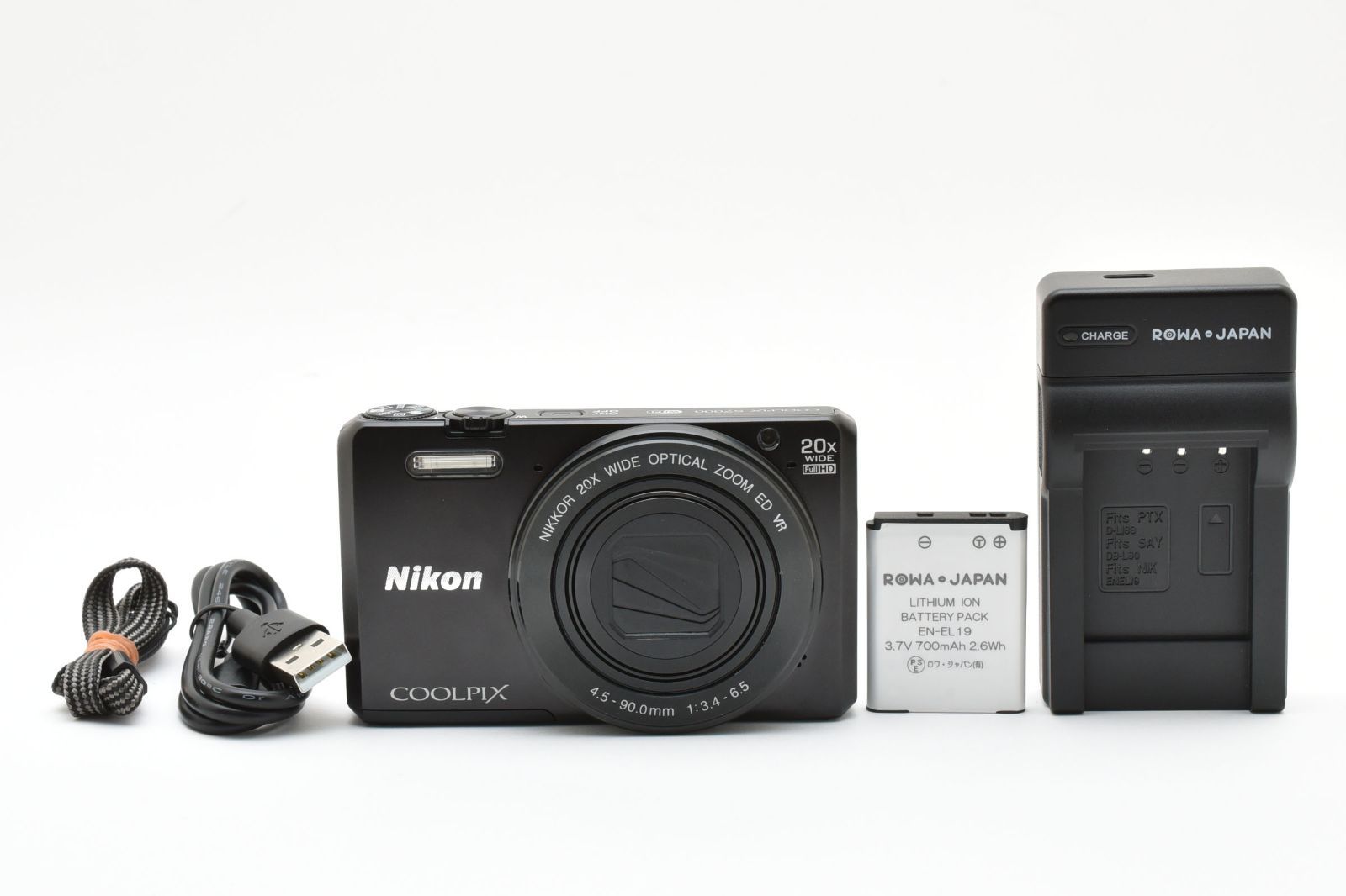 美品・光学20倍ズーム＆Wi-Fi/NFC搭載】Nikon COOLPIX S7000