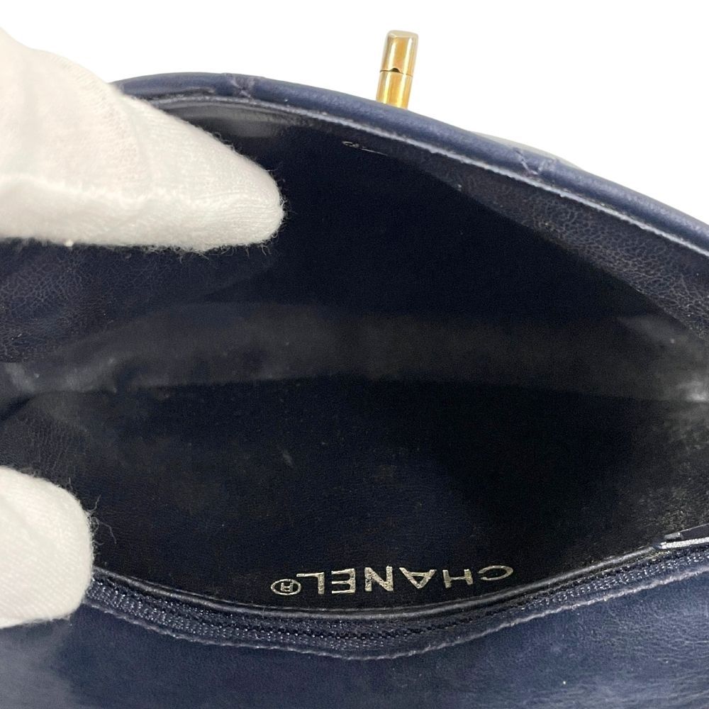 CHANEL シャネル ヴィンテージ品 マトラッセ ウエストバッグ レザー  