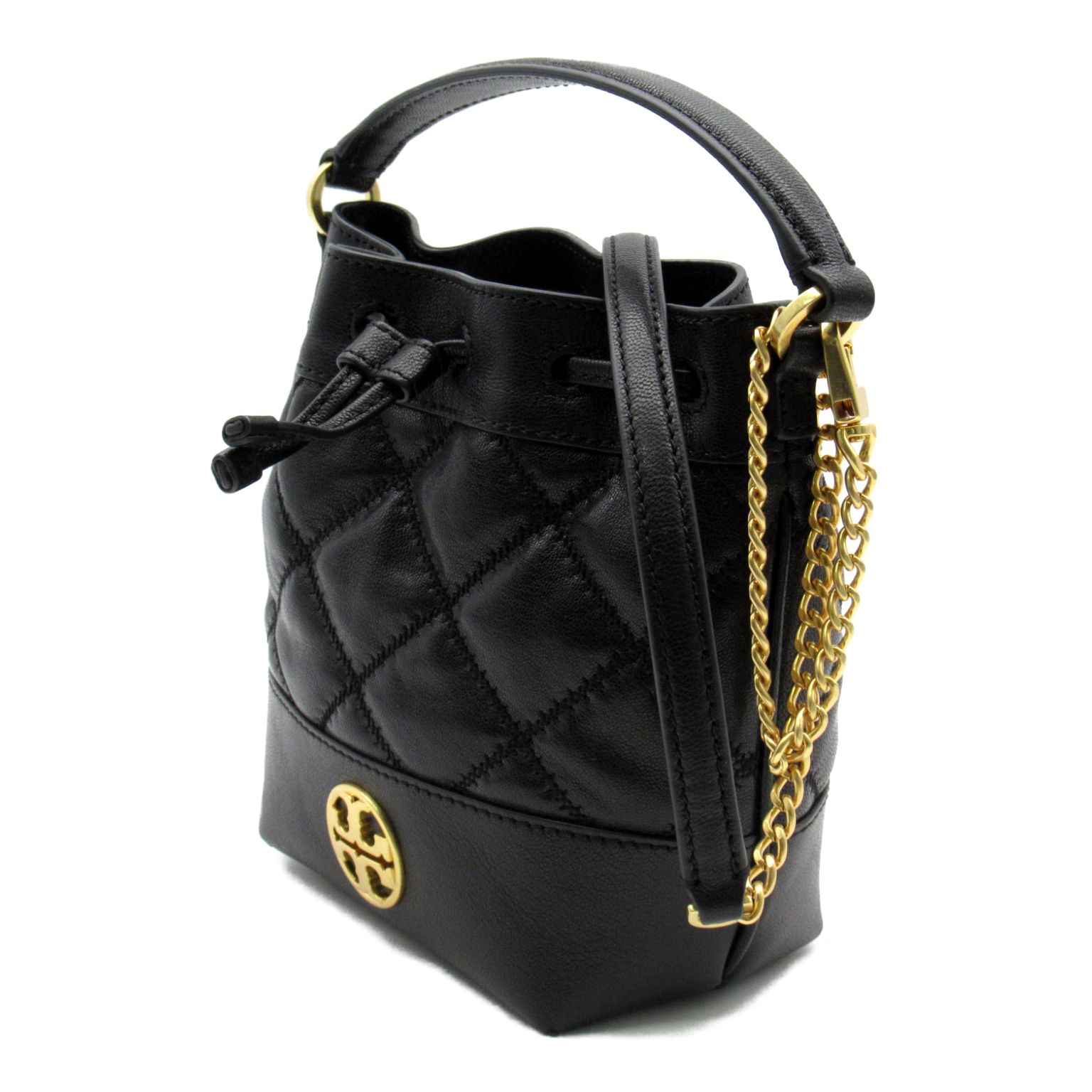 新品 TORY BURCH トリーバーチ キルティング 巾着バッグ ショルダー トリーバーチ キルティング 巾着ショルダー バッグ ショルダーバッグ