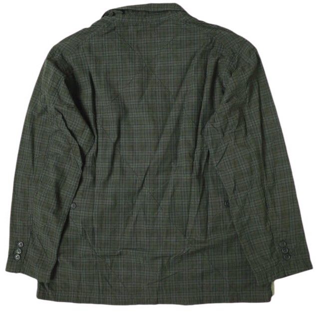 新品 Engineered Garments エンジニアードガーメンツ 21SS アメリカ製 Loiter Jacket - Cotton  Pintuck Small Plaid ロイタージャケット ピンタックチェック S Dk.Olive アウター - メルカリ