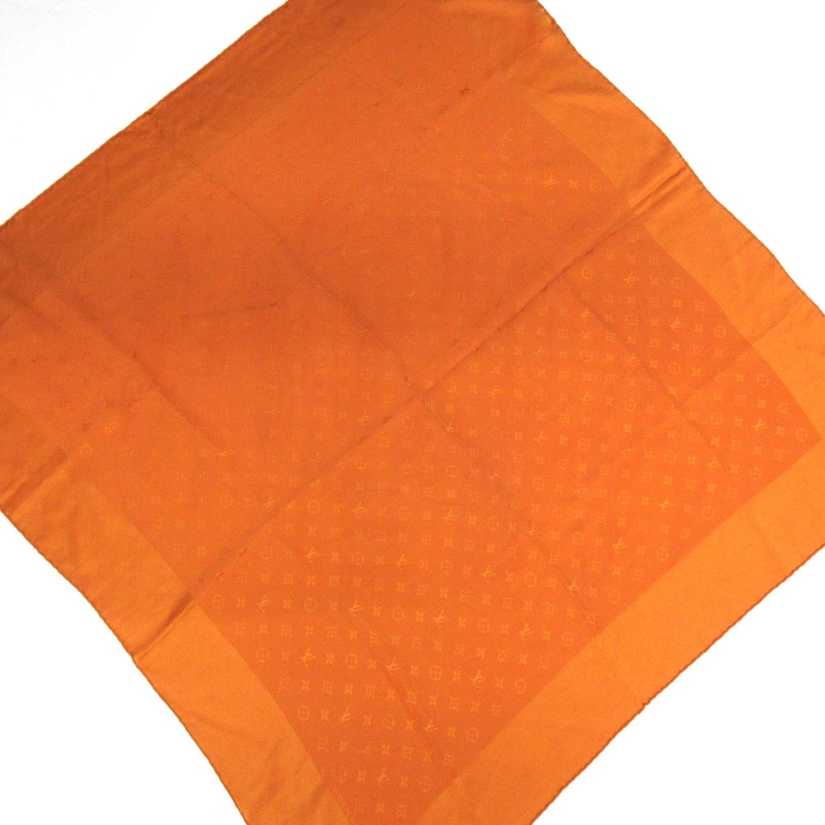 LOUIS VUITTON(ルイヴィトン) スカーフ美品 - オレンジ - メルカリ