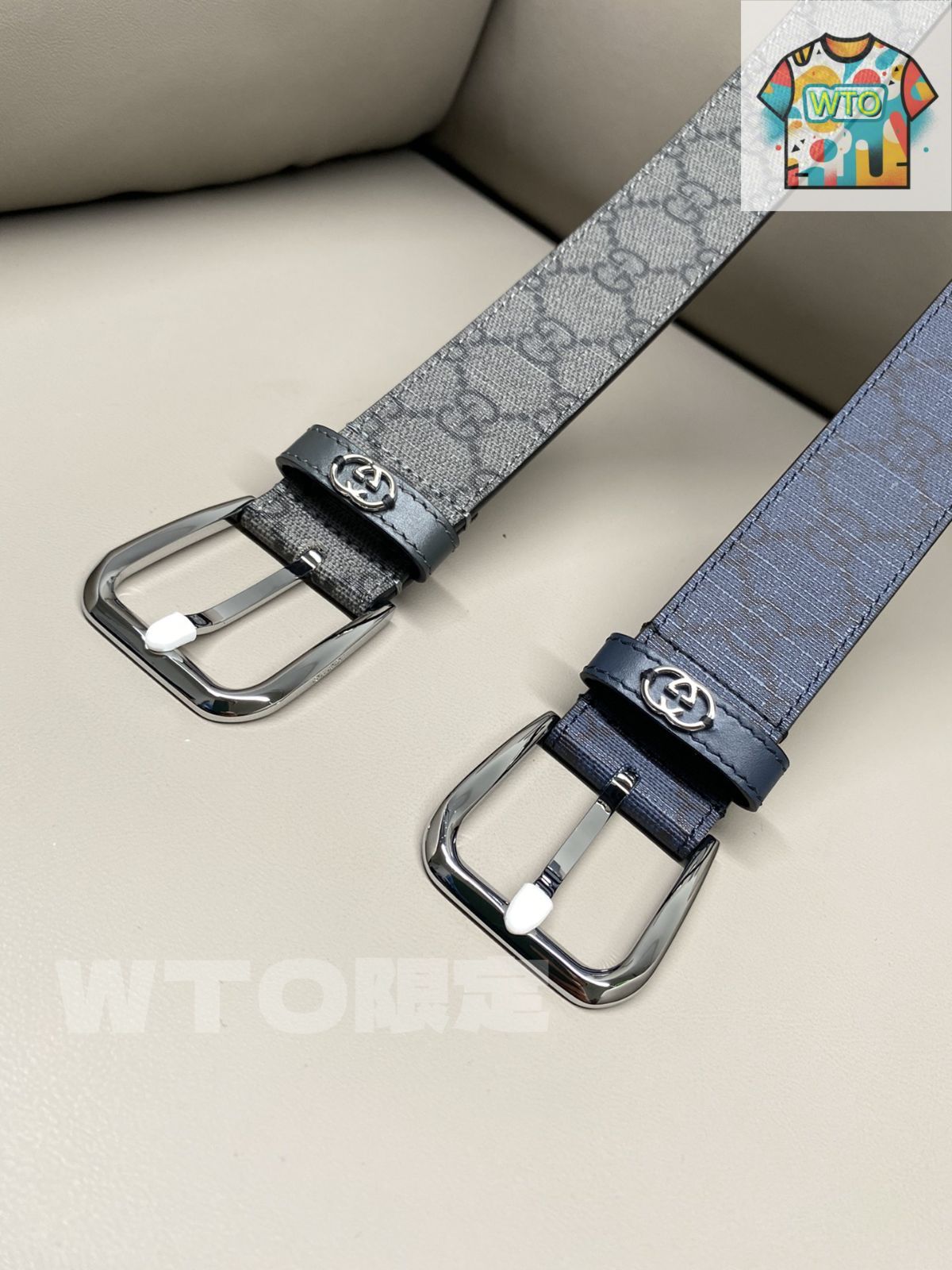 グッチ　GUCCI ベルト　未使用品 GUCCI 並行輸入品 グッチ ベルト メンズ GGスプリームキャンバス