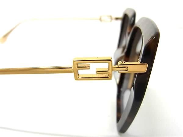□極美品□ FENDI フェンディ ズッカ柄 サングラス メガネ 眼鏡