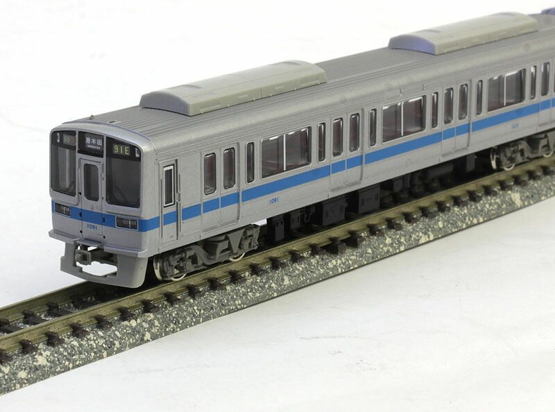 小田急1000形(ブランドマーク無し1091編成菱形パンタグラフ搭