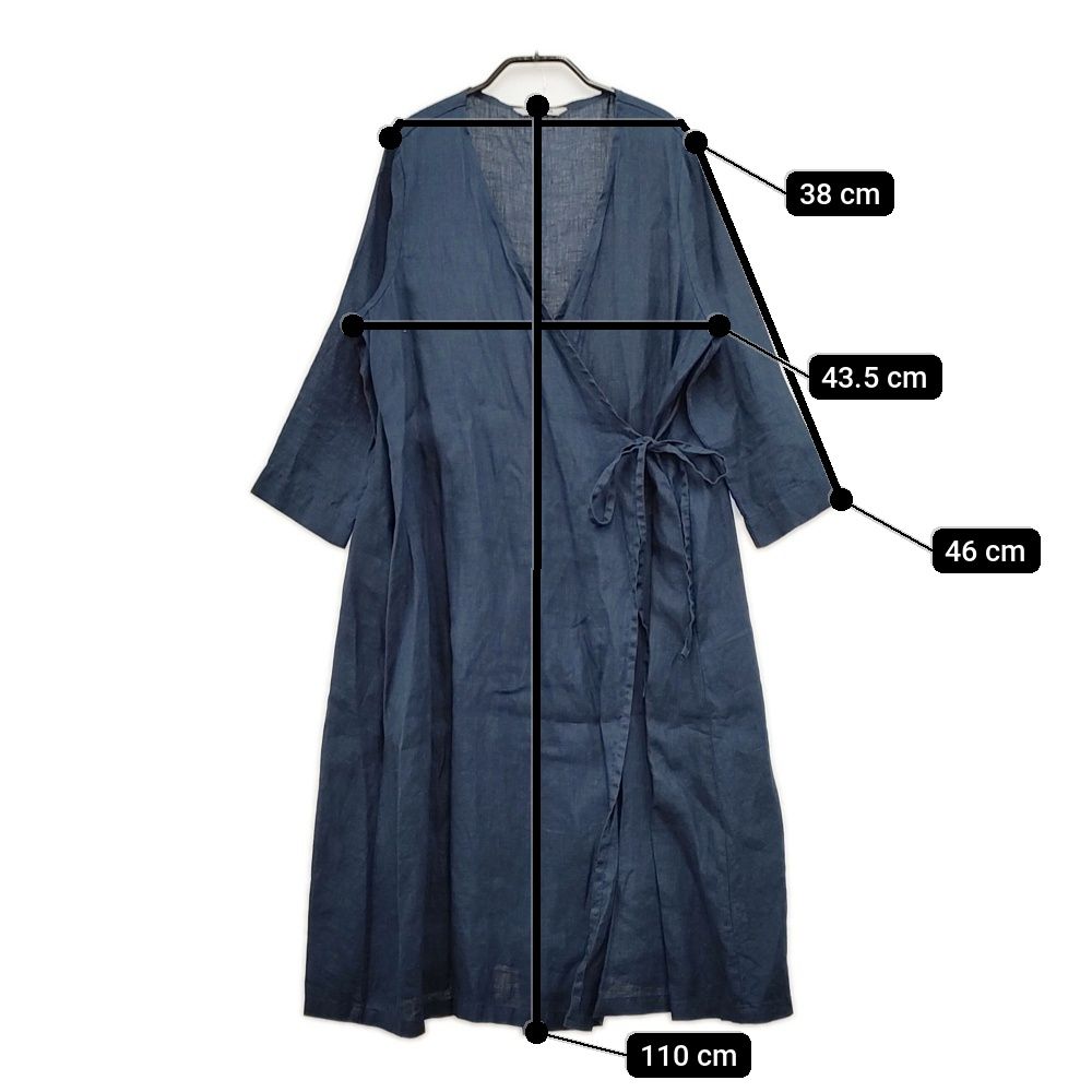 fog linen work(フォグリネンワーク)/ インゲ コートワンピース