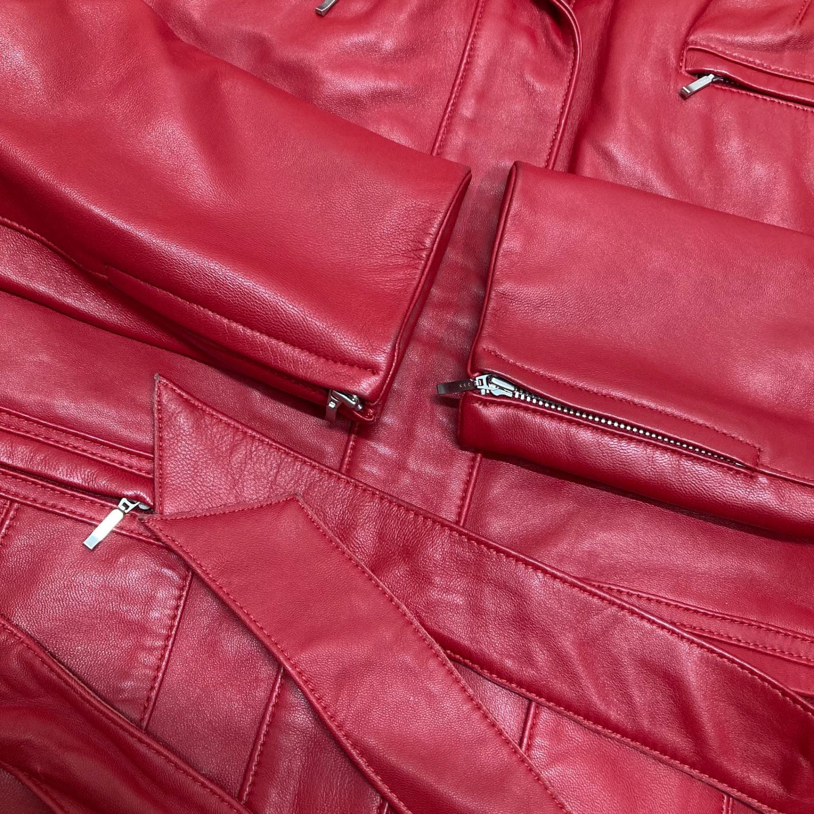 BALMAIN PARIS (バルマン) フォックスファー 2Wayラムレザー